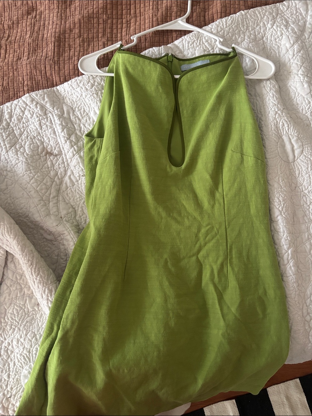 ANTONIO MELANI MG style shift dress with keyhole